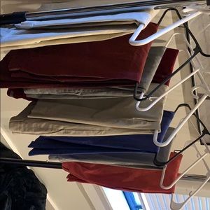 Chinos and Button Downs in various colors